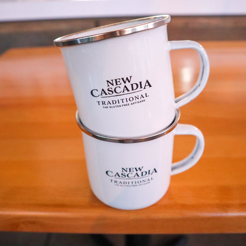 12oz Enamel Camping Mug