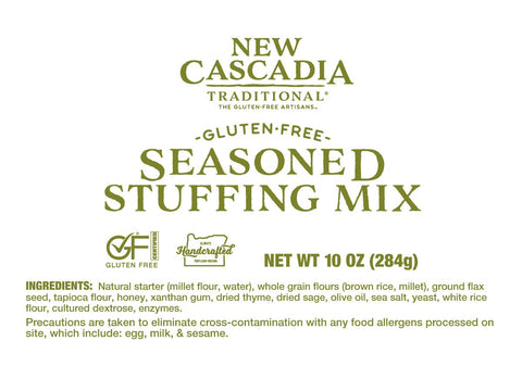 Gluten-Free Seasoned Stuffing Mix - New Cascadia Traditional