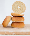 Gluten-Free Plain Bagels 4-Pack - New Cascadia Traditional
