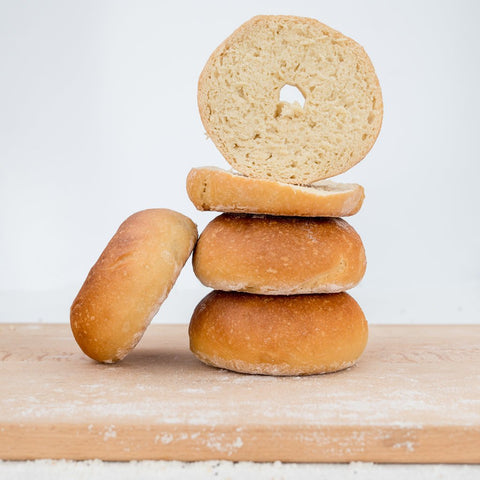 Gluten-Free Plain Bagels 4-Pack - New Cascadia Traditional