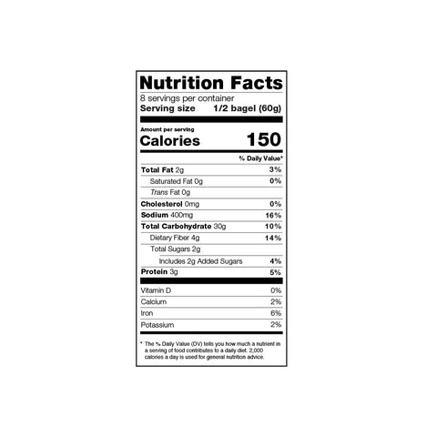 Gluten-Free Sesame Bagels 4-Pack - New Cascadia Traditional